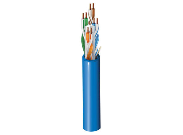 Kat6 U/UTP 4p PVC Grå Eske à 305m Belden 