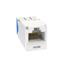 Mini-Com RJ45 modul kat6a 10 Gig UTP Panduit, Hvit