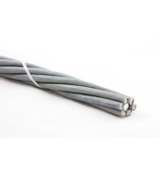 Kat6a S/FTP 6x4p HF multi Grå 400mT Belden, 6x kat6a