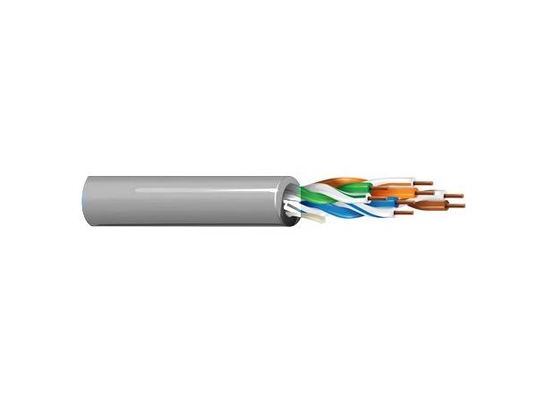 Kat 5e U/UTP 4p PVC grå 500mT, Belden