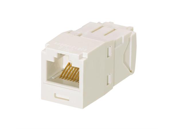 Mini-Com RJ45 modul kat6 UTP Hvit Panduit 