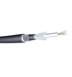 Fiberkabel SureLight OS2 G24 Armert (SWA), UV-res, FR-LSZH, Sort