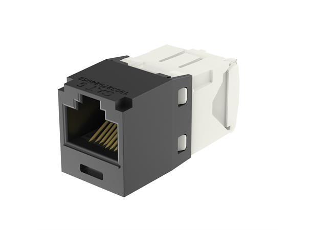 Mini-Com RJ45 modul kat6 UTP sort Panduit
